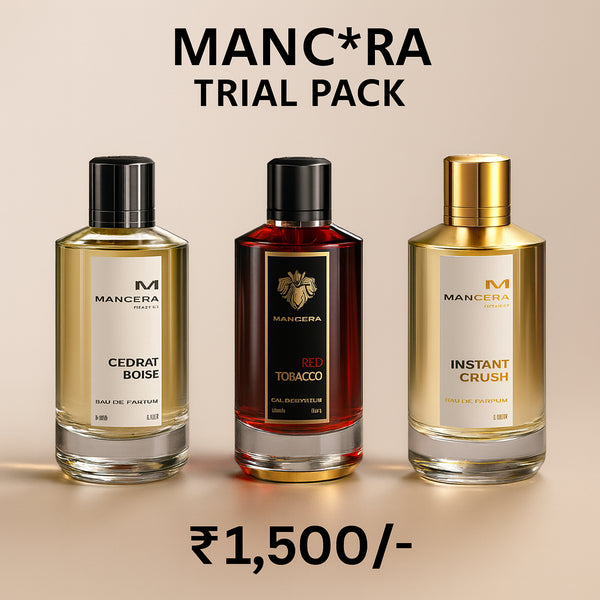 Trial pack of Mancera 30 ml X 3 Combo for Men.